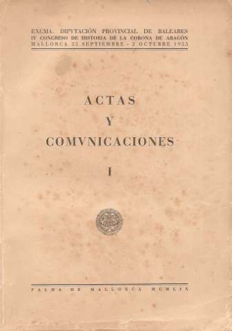 Actas y Comunicaciones : IV Congreso de... (1959-1970)