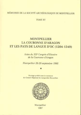 Actes du XIIè Congrès d'Histoire de la Couronne... (1987-1989)