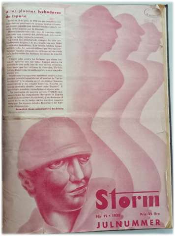 Storm : Organ för Syndikalistiska Ungdomförbundet (1938)