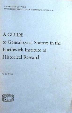 A guide to genealogical sources in the... (1981)