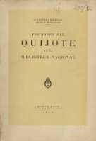 Ediciones del Quijote en la Biblioteca Nacional (1947)