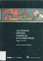 Las órdenes militares hispánicas en la Edad... (2003)