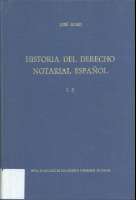 Historia del Derecho Notarial Español (1979-<1982>)