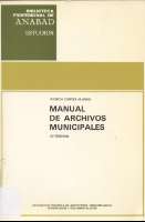 Manual de archivos municipales (1989)