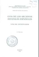 Guía de los archivos estatales españoles : guía... (1984)