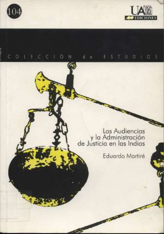 Las audiencias y la administración de justicia... (D.L. 2005)