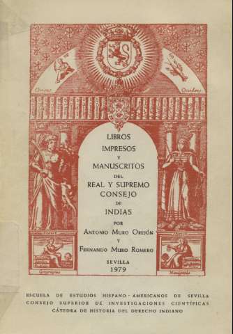 Los libros impresos y manuscritos del Consejo... (1980)
