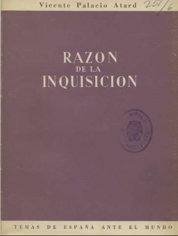 Razón de la Inquisición (1954)