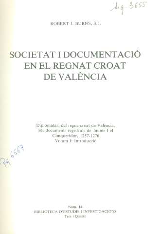 Societat I Documentacio En el Regnat Croat de... (1988)