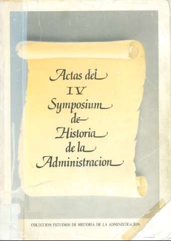 Actas del IV symposium de historia de la... (1983)