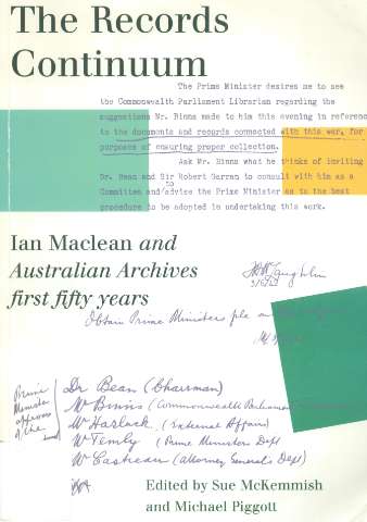 The Records Continuum : Ian Maclean and... (1994)