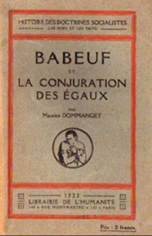 Babeuf et la conjuracion des égaux (1922)