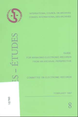 Guide for managing electronic records from an... (1997)