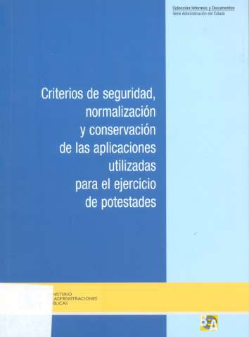 Criterios de seguridad, normalización y... (2004)