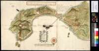 Dessenho da cidade e fortaleza de Cejta com... (1643)