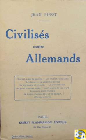 Civilisés contre Allemands : (la grande croisade) (1915)
