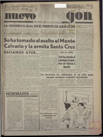 Nuevo Aragón...: Año I Número 128 - 1937 junio 17