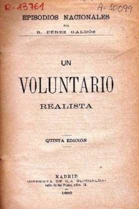 Un voluntario realista (1892)