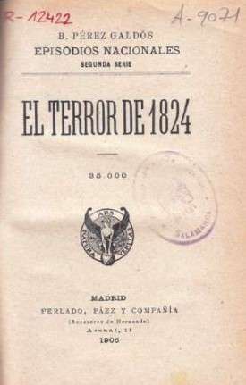 El terror de 1824 (1906)