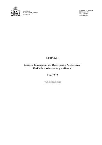 NEDA-MC. Modelo Conceptual de Descripción... (2017)