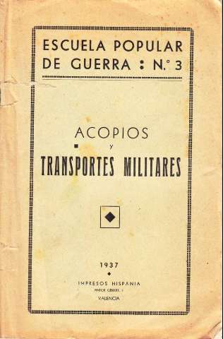 Acopios y transportes militares (1937)