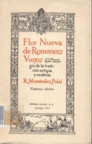 Flor nueva de romances viejos (1965)